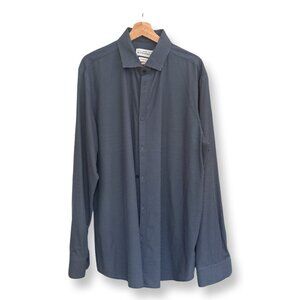 Mizzen + Main Mens Long Sleeve Button Up XXL Trim-Fit